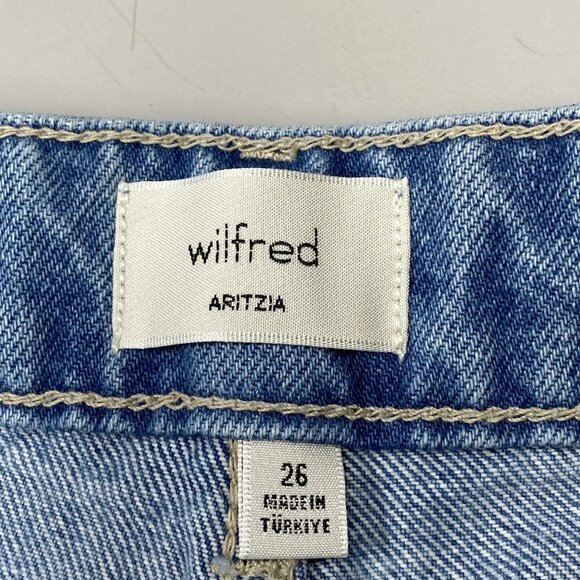 Wilfred Women’s Stardom Pocket Wide-Leg Jeans – Light Blue – Size 26 - Picture 6 of 10